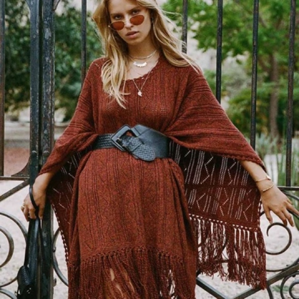 🧶ARNHEM🧶100% LAMBSWOOL PONCHO